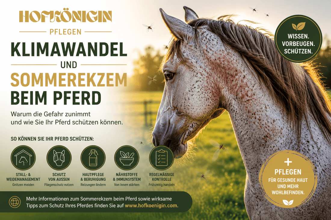 Klimawandel und Sommerekzem beim Pferd: Warum die Gefahr zunimmt