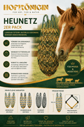 Hay Net Set for Horses – 2-Pack