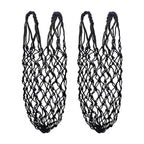 2Pcs/Set Durable Slow Feed Hay Net Large Capacity Hanging Horse Hay Bag 40Inch Hay Feeder Bag Equestrian Accessory