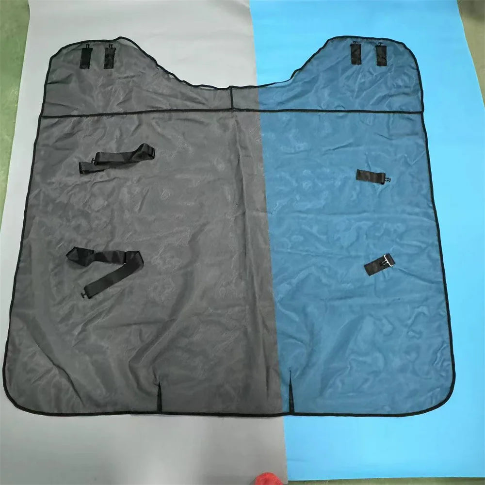 Caparison Protective Tear-Resistant Mesh Horse Fly Sheet Comfy Equine Summer Sheet Breathable and UV